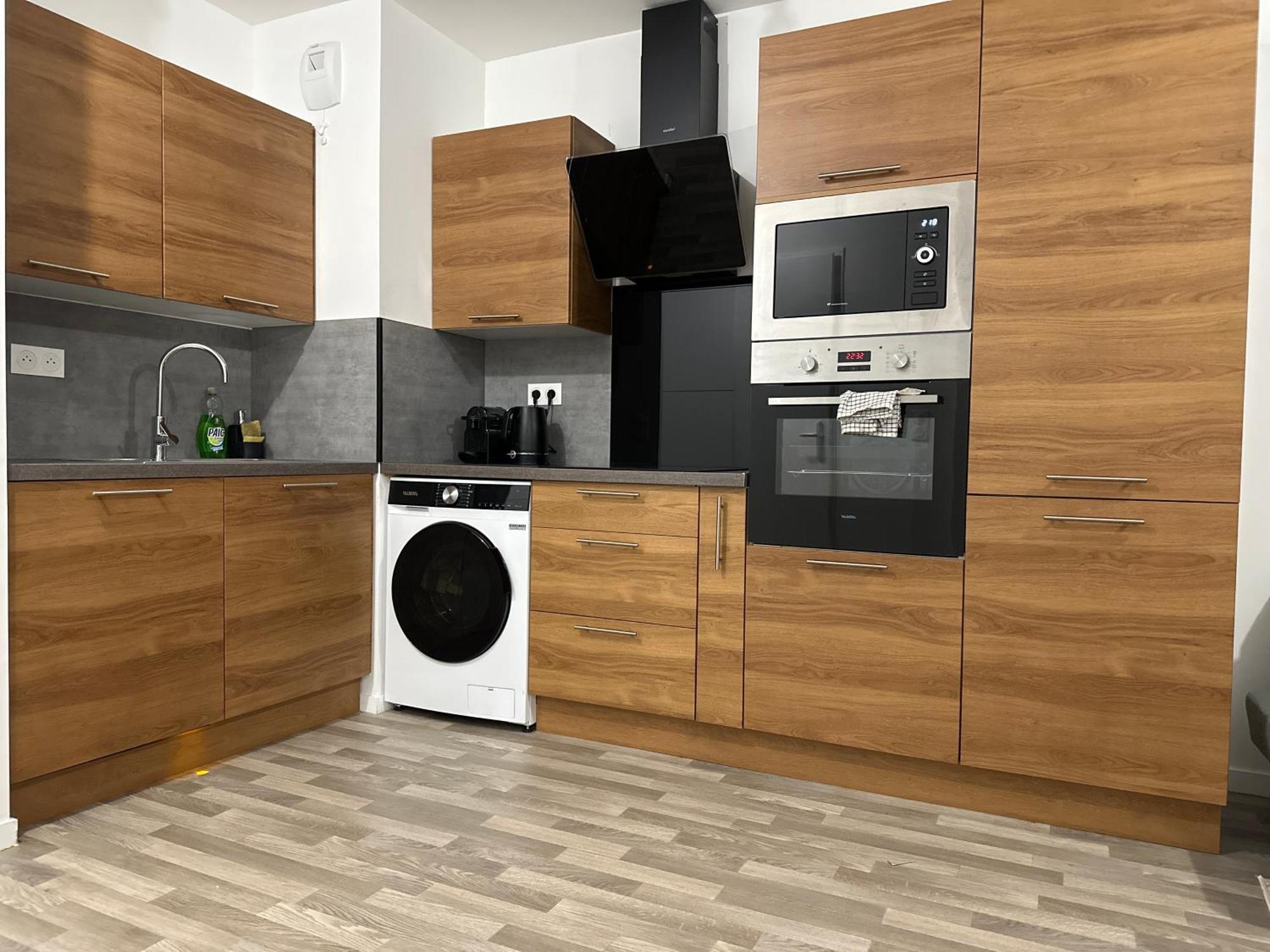 Agreable 2 Pieces Avec Balcon Et Parking Transports By Immo Kit Bnb Sarcelles Zewnętrze zdjęcie