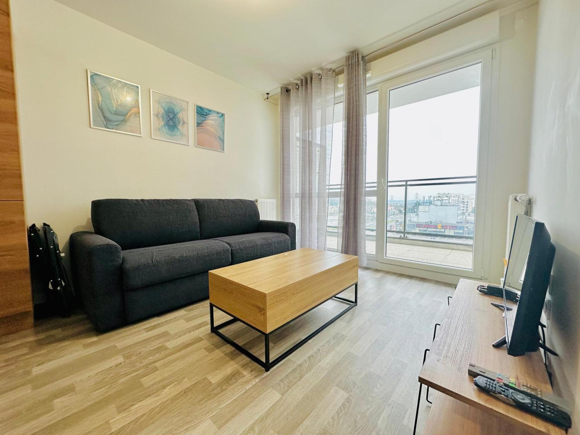 Agreable 2 Pieces Avec Balcon Et Parking Transports By Immo Kit Bnb Sarcelles Zewnętrze zdjęcie